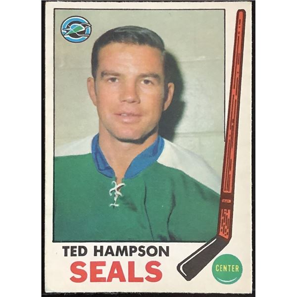 1969-70 O-PEE-CHEE TED HAMPSON