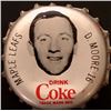 Image 1 : 1964-65 COCA COLA NHL CAP - DICKIE MOORE (HOF)