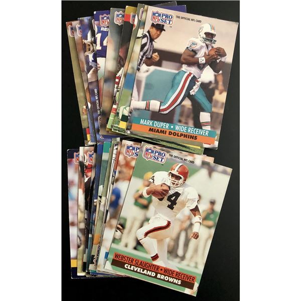 1991 PRO SET NFL COLLECTION - 25 CARDS