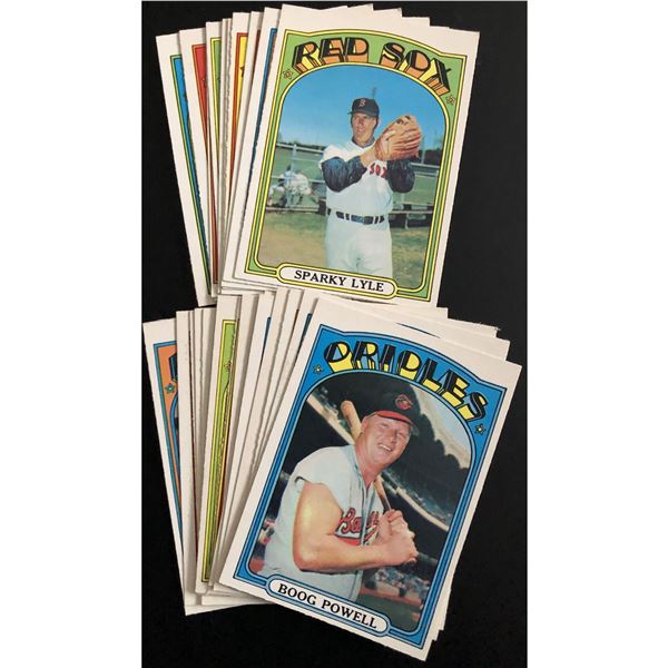 1972 O-PEE-CHEE BASEBALL COLLECTION - 25 CARDS