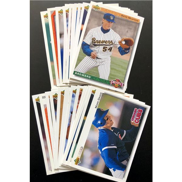 1992 UPPER DECK BASEBALL COLLECTION (25)