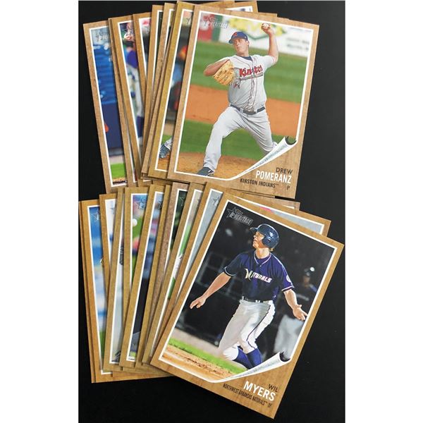 2012 TOPPS HERITAGE BASEBALL COLLECTION - 20 CARDS