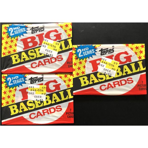 1989 TOPPS BIG BASEBALL FOIL PACKS (3)