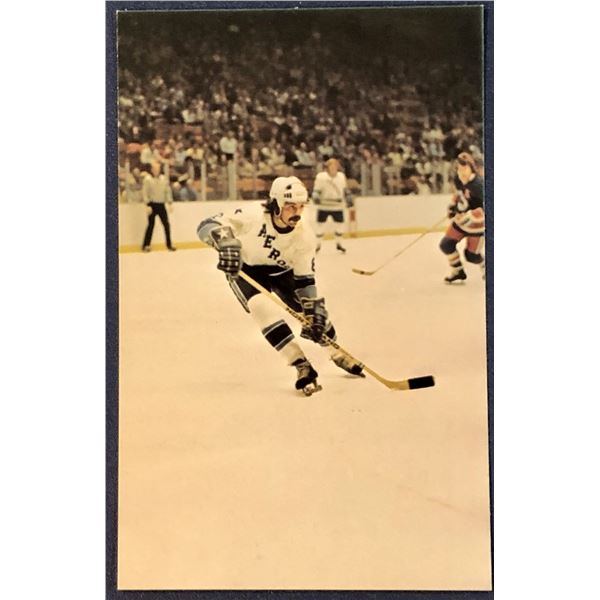 WHA HOUSTON AEROS 3.5"x5.5" POSTCARD - TERRY RUSKOWSKI