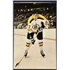 Image 1 : NHL BOSTON BRUINS 3.5"x5.5" POSTCARD - REGGIE LEACH (HOF)