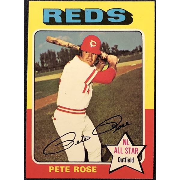 1975 TOPPS MINI PETE ROSE