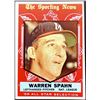 Image 1 : 1959 TOPPS WARREN SPAHN (HOF)