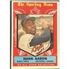 Image 1 : 1959 TOPPS HANK AARON (HOF)