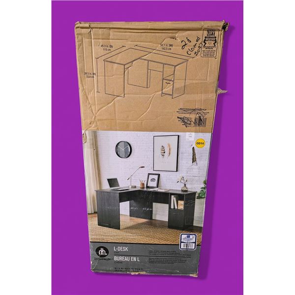 L-Desk Oak