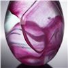 Image 3 : 2pc Studio Art Glass Paperweights - Egg OBG Signed & Dated