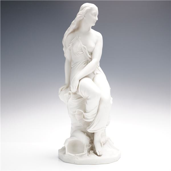 Minton Bisque Porcelain Figurine, Miranda