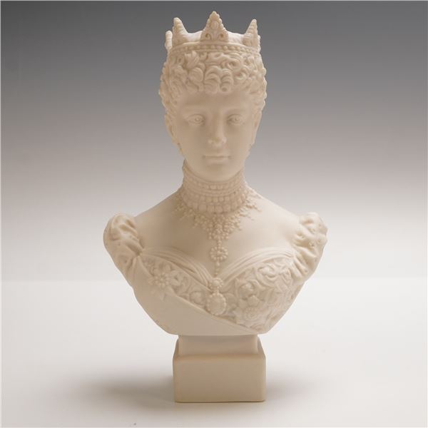 Robinson & Leadbeater Parian Bust of Queen Alexandra