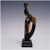 Image 2 : Franklin Mint House of Erte Porcelain Figurine, Pearls and Emeralds