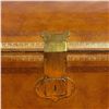 Image 2 : Leather Bound Arched Top Trunk/Chest