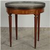 Image 5 : Louis XVI Style Marble Top Round Table