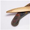 Image 6 : Russian Cloisonne Letter Opener with Double-Headed Eagle and Scab