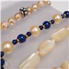 Image 4 : 13pc Assorted Beaded Necklaces, Stone and Imitation Pearl
