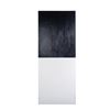 Image 2 : Lo Monaco, Original Conceptual B&W Oil on Wood Panel
