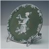 Image 2 : 2pc Jasperware Style Cameo Wall Plaques with Classical Figures