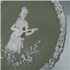 Image 6 : 2pc Jasperware Style Cameo Wall Plaques with Classical Figures