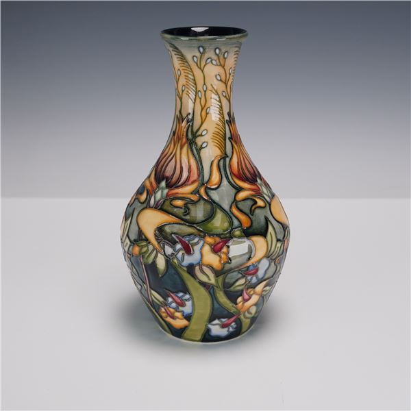 Moorcroft Pottery Vase, Prairie Summer