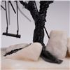 Image 5 : Gerald Wayne Sanders Wire Windswept Tree Sculpture, Signed