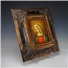 Image 2 : Hand-Painted Oil on Canvas - Madonna Portrait, Signed