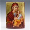 Image 1 : Russian Religious Icon Madonna with Christ by Tanja Mijic-Trebine