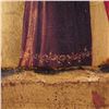 Image 3 : Small Gilt Wood Panel Depicting a Trombone Angel, After Fra Angelico