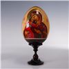 Image 3 : 6pc Russian Religious Icon and Folk Art Eggs