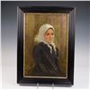 Image 1 : Arkady Plastov (Attr.) Original Oil on Board, Signed