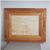 Image 5 : Michel Kouliche, Original Oil on Canvas, Le Restaurant a Vigneux, Signed