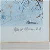 Image 3 : Ogden M. Pleissner Framed Print, Snow Scene, First Snow