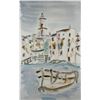 Image 2 : Christophe Lithograph Venice Canal Scene, signed