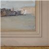 Image 3 : Continental School Harbor Scene Watercolor and Ink on Paper, Signed
