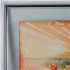Image 2 : Suzanne Pirotte, Color Etching of Butterfly and Blooming Flower, Signed