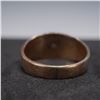Image 4 : Men's Gold-Plated Ring with Round Simulated Diamond