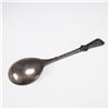 Image 3 : Russian 916 Silver and Enamel Spoon with Floral Motif