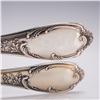 Image 7 : 2pc Buccellati Sterling Silver Fish/Salad Forks, Monte Mario Pattern