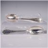 Image 1 : 2pc Buccellati Sterling Silver Place Spoons, Monte Mario Pattern