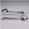 Image 1 : 2pc Buccellati Sterling Silver Tablespoons, Monte Mario Pattern