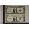 Image 1 : 2-1935-E US $1 SILVER CERT STAR NOTES, XF-AU+