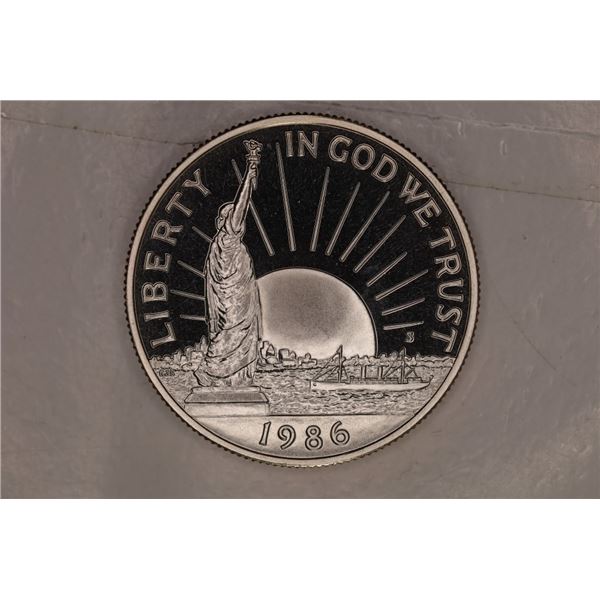 1986-S US PROOF "STATUE OF LIBERTY" HALF DOLLAR