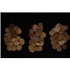 Image 1 : 150 ASSORTED LINCOLN WHEAT CENTS :1940-1958