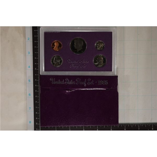 1985 US PROOF SET (WITH BOX)