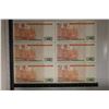 Image 2 : 6-1987 PERU 50 INTIS CRISP UNC COLORIZED BILLS