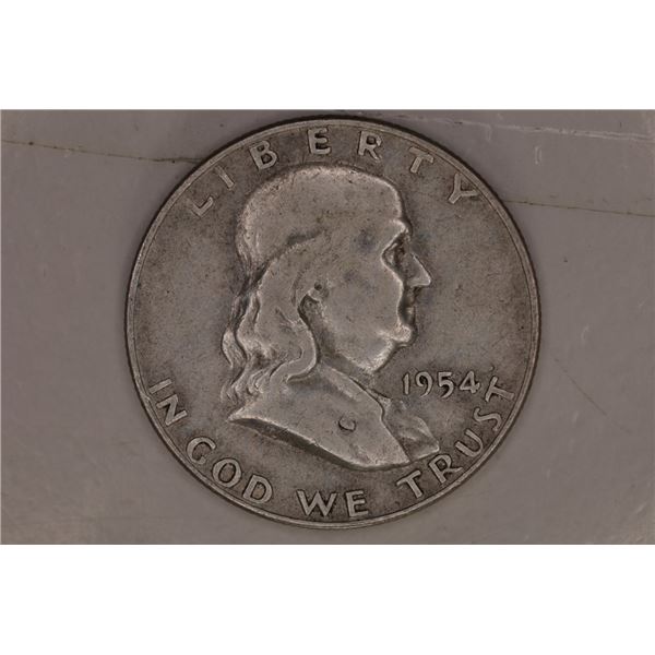 1954-D SILVER FRANKLIN HALF DOLLAR