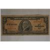 Image 1 : 1949 CUBA 5 PESO "MAXIMO GOMEZ" BILL.