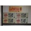 Image 2 : 5 CZECHOSLOVAKIA BILLS: 4-1970 TWENTY KORUN &