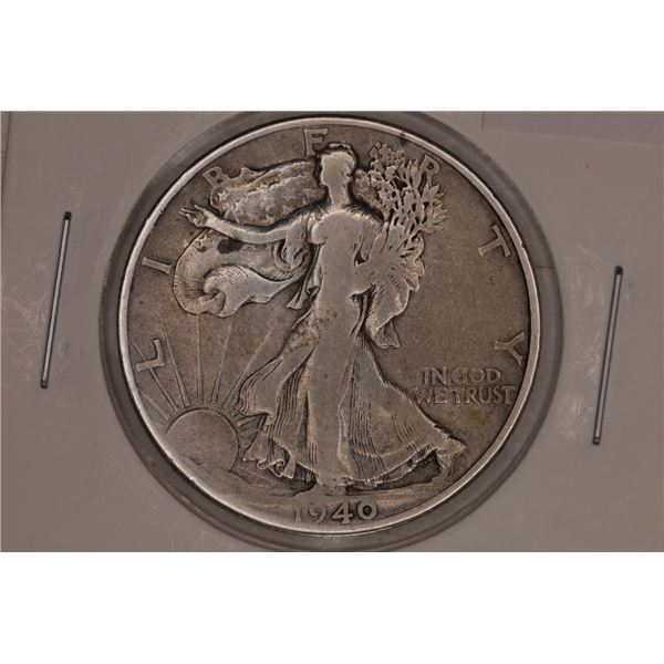 1940-S SILVER WALKING LIBERTY HALF DOLLAR